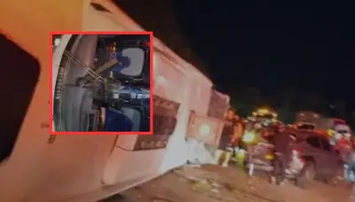 Accidente de bus en vía Bogotá-La Vega deja 42 personas en valoración hospitalaria