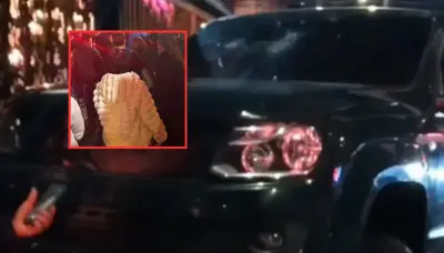 Accidente en Engativá: camioneta impacta motos frente a restaurante de Burger Master