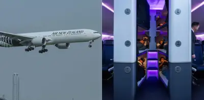 Air New Zealand implementa literas para dormir en vuelos largos con estrictas normas de uso