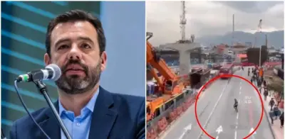 Alcalde Galán condena ataque a bus de TransMilenio por trabajador del Metro durante protestas