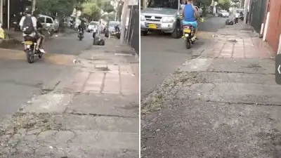 Alerta vial en Aguablanca: vehículos transitan en contravía a alta velocidad en Cali