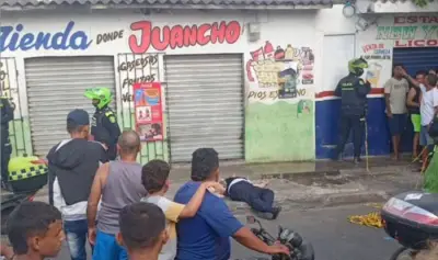 Asesinato a bala en Barranquilla: hombre muerto frente a tienda en barrio Carrizal