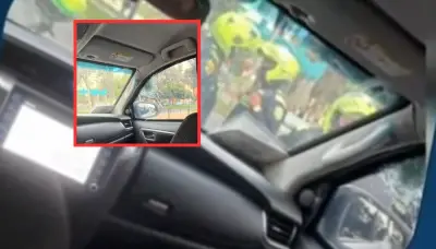 Atentado contra candidata a Contraloría en Bogotá: sicarios huyen tras balear vehículo de la UNP