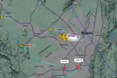 Audio revela tensión en El Dorado: piloto de Lufthansa aborta aterrizaje al ver misma pista que Qatar