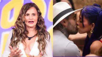 Aura Cristina Geithner duda del romance entre Alexa Torrex y Tebi Bernal en LCDLF