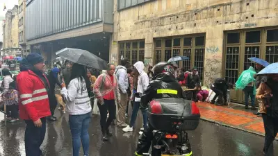 Bloqueos indígenas en centro de Bogotá afectan a 800 trabajadores