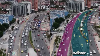 Cambia sentido de puente en Bogotá desde el 29 de abril