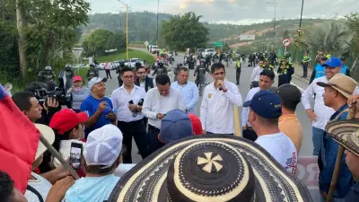 Campesinos de Lebrija viajarán a Bogotá para dialogar con el IGAC por bloqueos en Santander