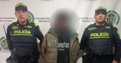 Capturan a extranjero tras robo a cajero y fuga por río Fucha en Bogotá