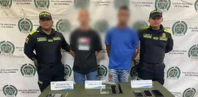 Capturan a 'Isma' y 'Gerson', presuntos cabecillas de red de hurto violento de oro en Barranquilla