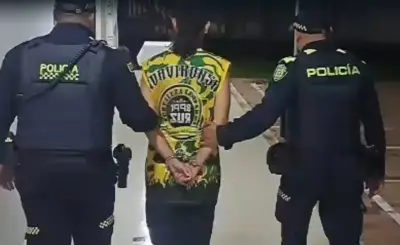 Capturan a joven de 18 años tras riña con cuchillo en barrio de Bucaramanga