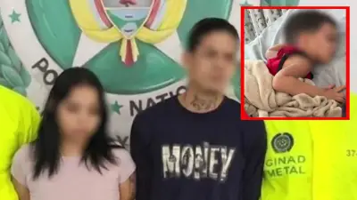 Capturan a madre y padrastro por maltrato sistemático a bebé de dos años en Medellín