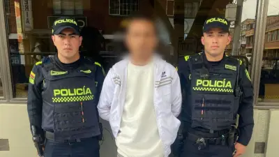 Capturan en Bogotá a alias Kike, presunto sicario de 'Los Pepes' con 12 años de historial criminal