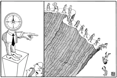 Cartones de Garzón: crítica social con humor