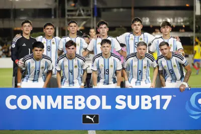 Colombia arrasa 4-0 a Argentina en final Sub-17 y gana Sudamericano tras 33 años