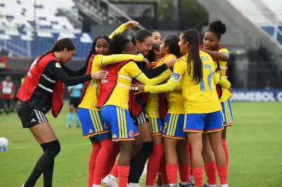 Colombia golea 3-0 a Bolivia y suma su primer triunfo en el Sudamericano Sub-17