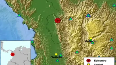 Colombia registra múltiples sismos el 14 de abril de 2026 en ocho departamentos