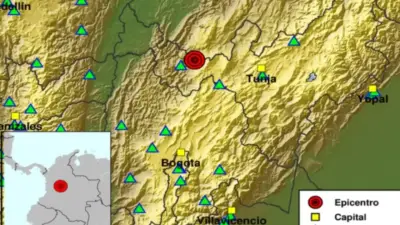 Colombia registra ocho temblores este 28 de abril de 2026: detalles por municipio