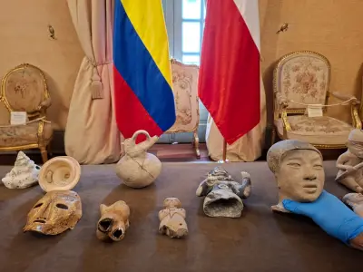 Colombia repatrió 174 piezas arqueológicas desde Chile