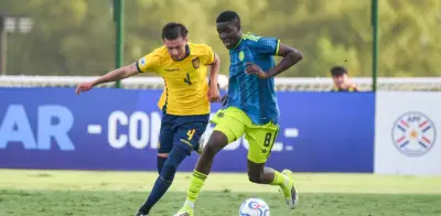 Colombia Sub-17 empata sin goles con Ecuador en su debut del Sudamericano