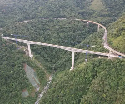 Coviandes: nuevo puente Chirajara requiere obras en km 58