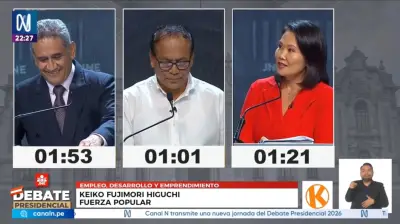 Debate presidencial en Perú evidencia polarización extrema entre candidatos