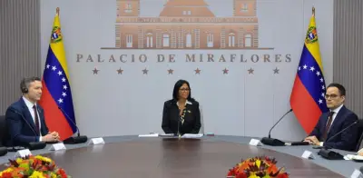 Delcy Rodríguez inicia negociaciones con Siemens y GE para resolver crisis eléctrica en Zulia