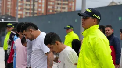 Desarticulan banda 'El Mesa' en Bogotá: 23 capturados por narcotráfico y homicidios