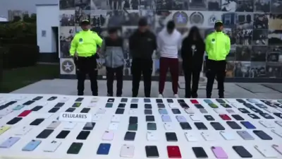 Desarticulan banda que robaba identidad y vendía celulares en el exterior