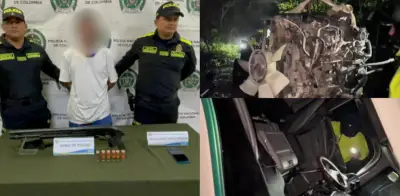 Desmantelan en Galapa deshuesadero ilegal de vehículos robados en Barranquilla