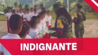 Disidencias entregan kits escolares con propaganda criminal en colegios de El Naya