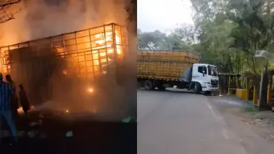 Disidentes de Farc roban y queman vehículos en Jamundí, Valle