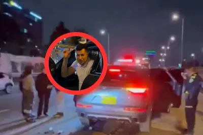 Dueño de Revista Poder capturado ebrio tras accidente en Bogotá