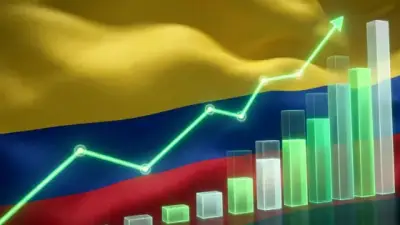 Economía colombiana crece moderadamente en febrero de 2026, según DANE