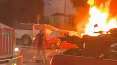 Explosión en vía Zipaquirá-Úbate deja 19 heridos y vehículos incinerados tras accidente múltiple