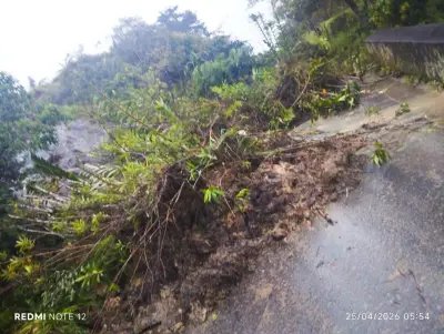 Fuertes lluvias causan emergencias en Santander: deslizamientos e inundaciones