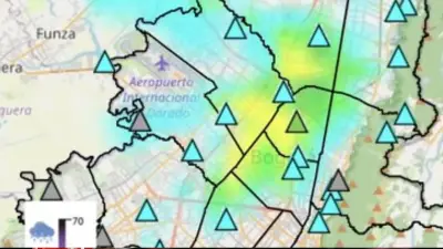 Fuertes lluvias en Bogotá afectan tráfico y activan alertas este 28 de abril