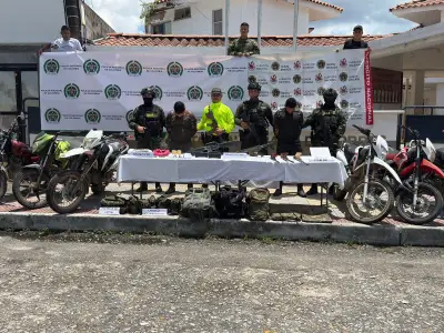 Golpe contundente a las Autodefensas Conquistadoras de la Sierra en Santander