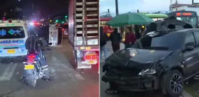 Grave accidente de tránsito en el sur de Bogotá: volcamiento y choque contra vivienda