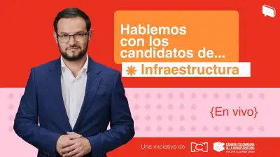 Hablemos con los candidatos: espacio de conversación sobre infraestructura