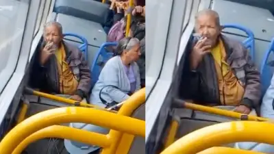 Hombre fuma en bus del SITP y enfrenta multa de más de $205.000 en Bogotá
