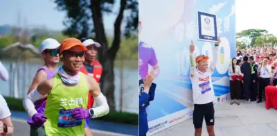 Huang Zhenglong, el 'Forrest Gump de China', rompe récord mundial al correr 100 km diarios durante 100 días