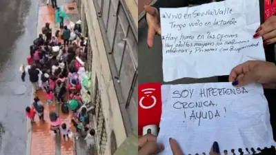 Indígenas retienen a 200 funcionarios del Ministerio del Interior en Bogotá