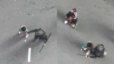 Indígenas usaron niños como escudo en protestas en Bogotá