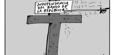 La quieren crucificar: Caricatura política genera polémica en Colombia