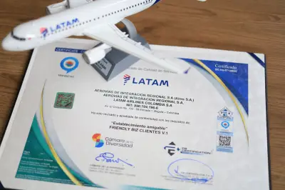 LATAM Colombia, primera aerolínea con certificación Friendly Biz