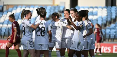 Linda Caicedo marca golazo como capitana del Real Madrid en empate ante Dux Logroño