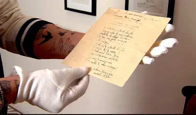 Miguel Poveda descubre poema inédito de García Lorca en manuscrito adquirido en Alemania