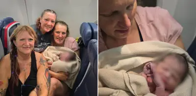 Milagro en el aire: mujer da a luz en pleno vuelo en EE. UU. con ayuda de pasajeros
