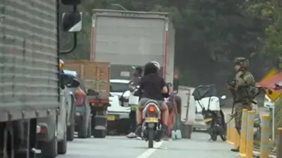 Militarizan vía Panamericana tras atentado en Cajibío: conductores cruzan con miedo